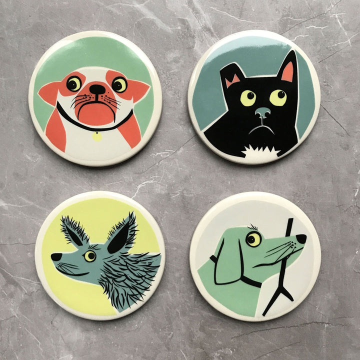 Dog Coasters (Set of 4)