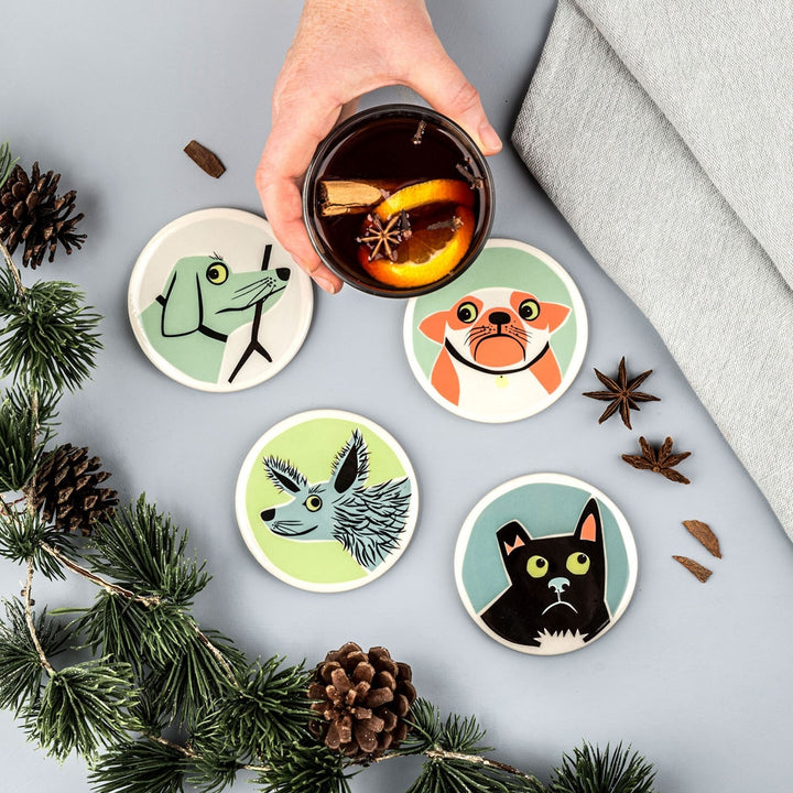 Dog Coasters - Set of 4 Additional 2