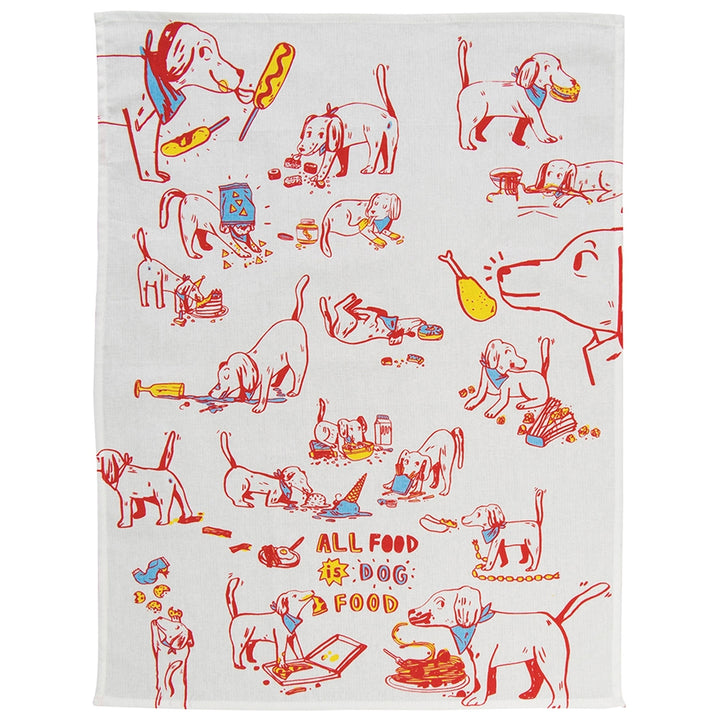 All Food is Dog Food Tea Towel Additional 2