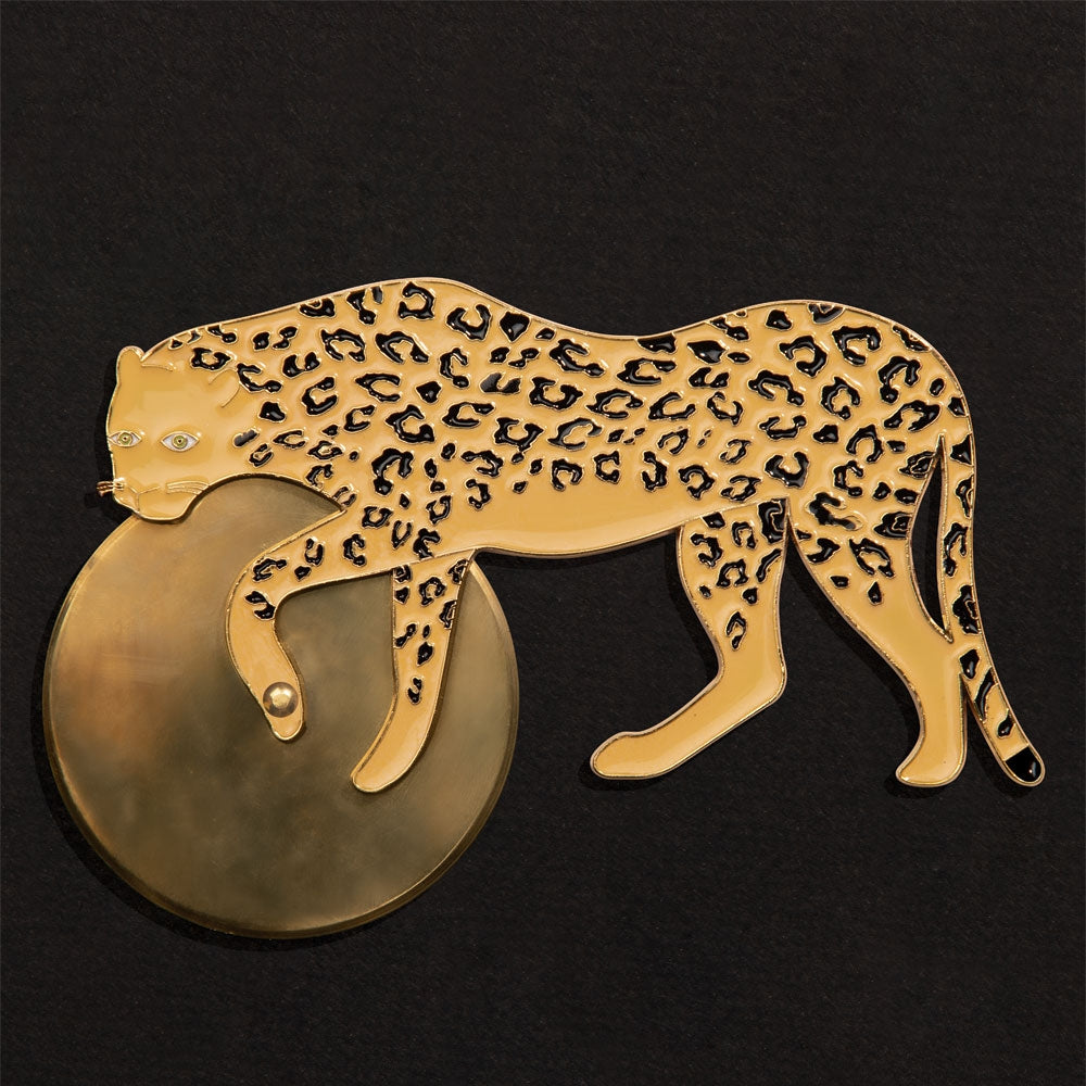 Leopard Cutter Leopard Pizza Cutter - Red Candy