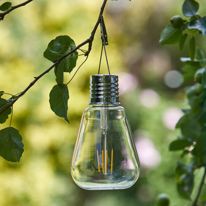 Edison Solar Lightbulb Lamp. Retro Glow Meets Garden Know-How Additional 3