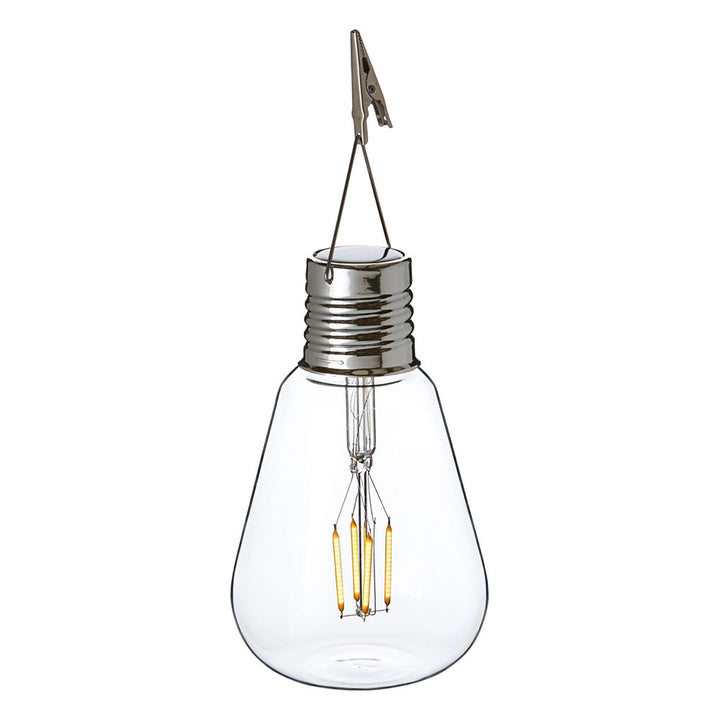 Edison Solar Lightbulb Lamp. Retro Glow Meets Garden Know-How Additional 4