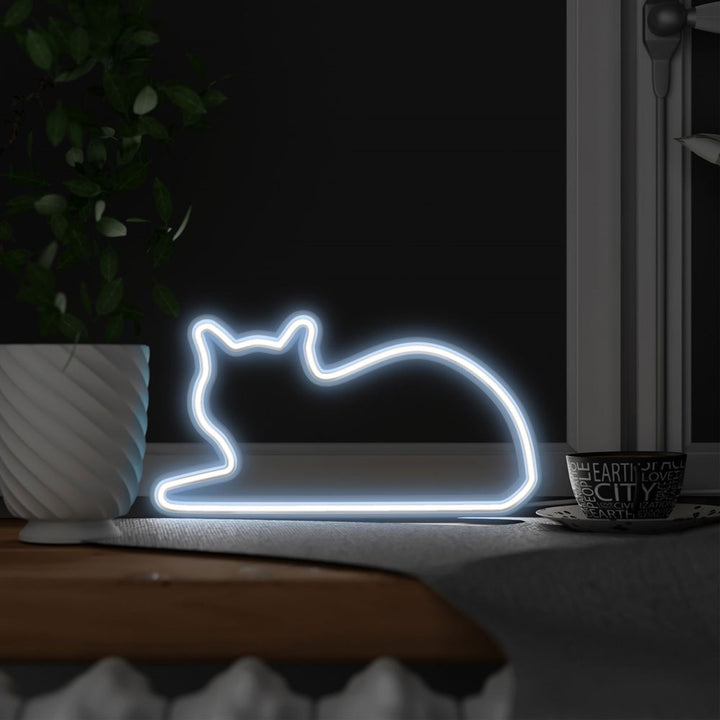 Feline Fine Neon Table Light Additional 2
