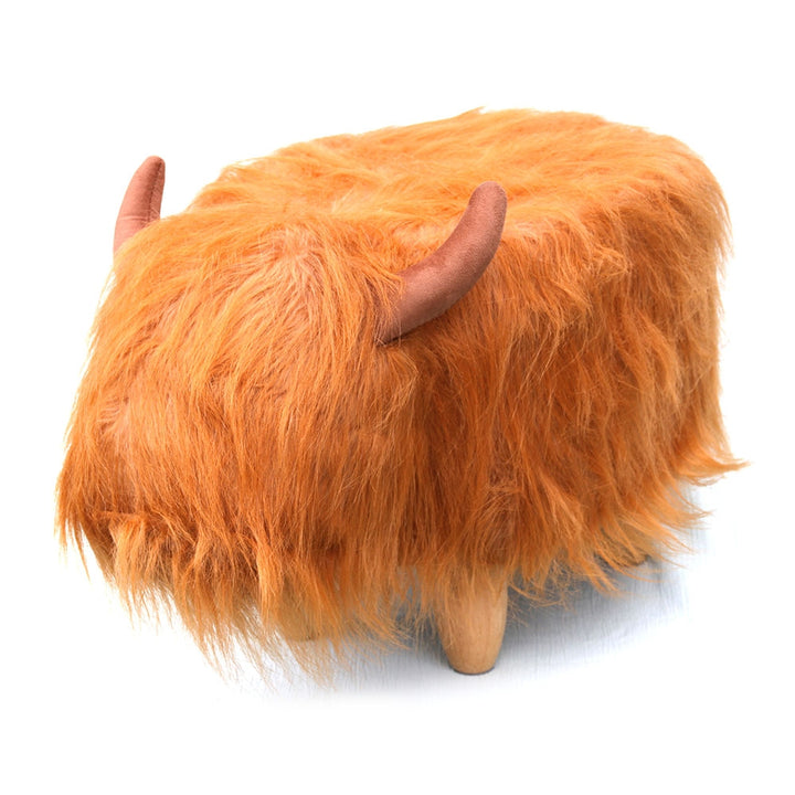 Hamish the Highland Cow Footstool