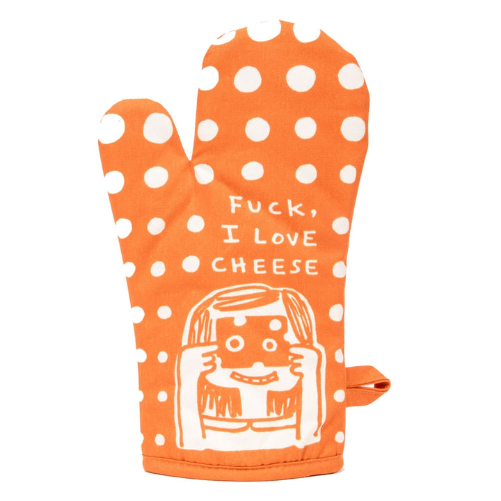 Fuck I Love Cheese Oven Mitt