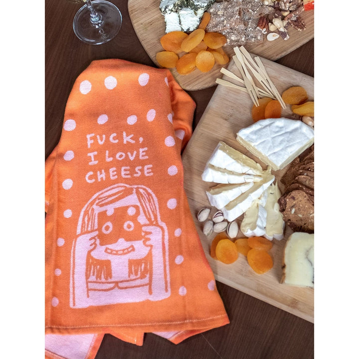 Fuck, I Love Cheese Tea Towel Additional 4