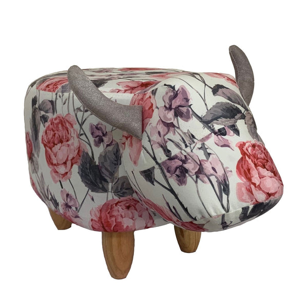 Florence the Flower Cow Footstool