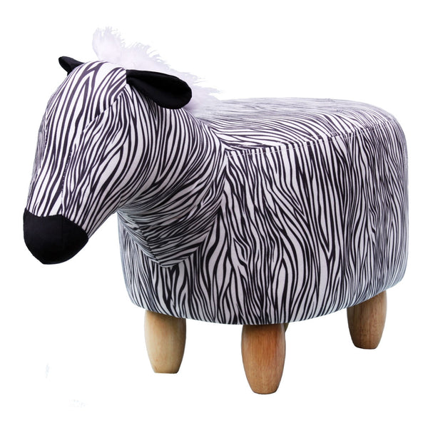 Zelda the Zebra Footstool [D]