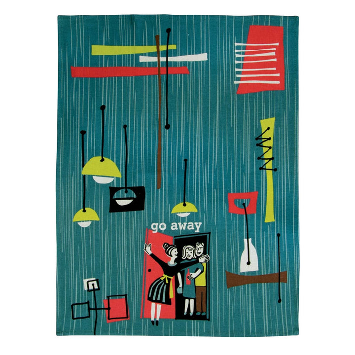 Go Away Tea Towel Additional 2