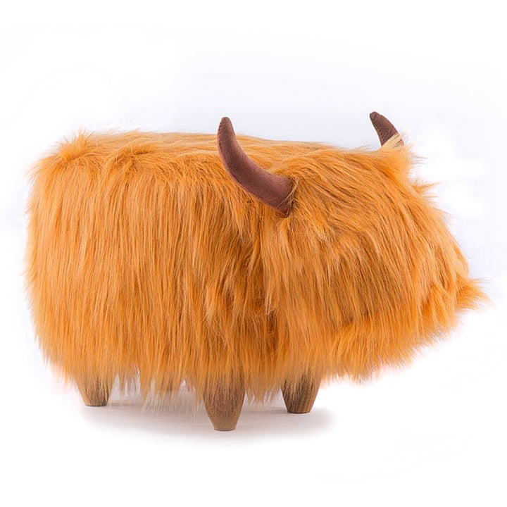 Hamish the Highland Cow Footstool Additional 1