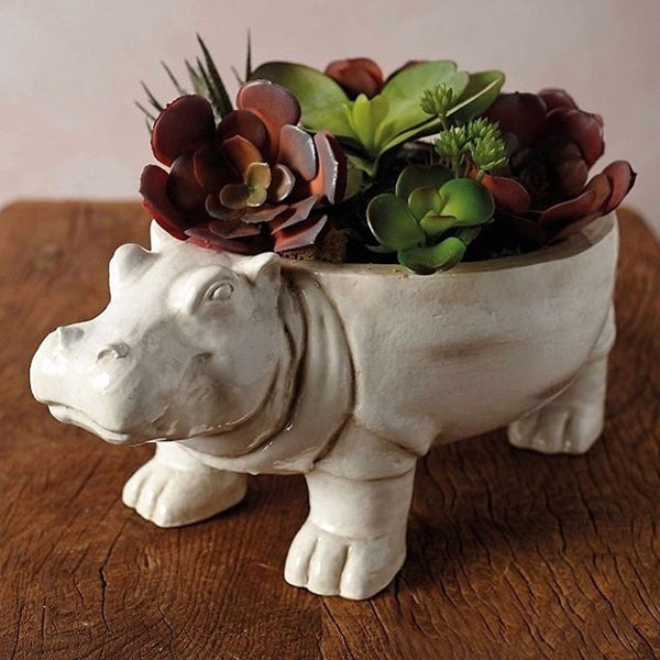 Hanz the Hippo Planter [D]