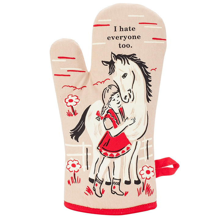 I Hate Everyone Too Oven Glove