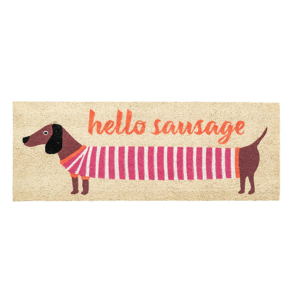 Hello Sausage Doormat