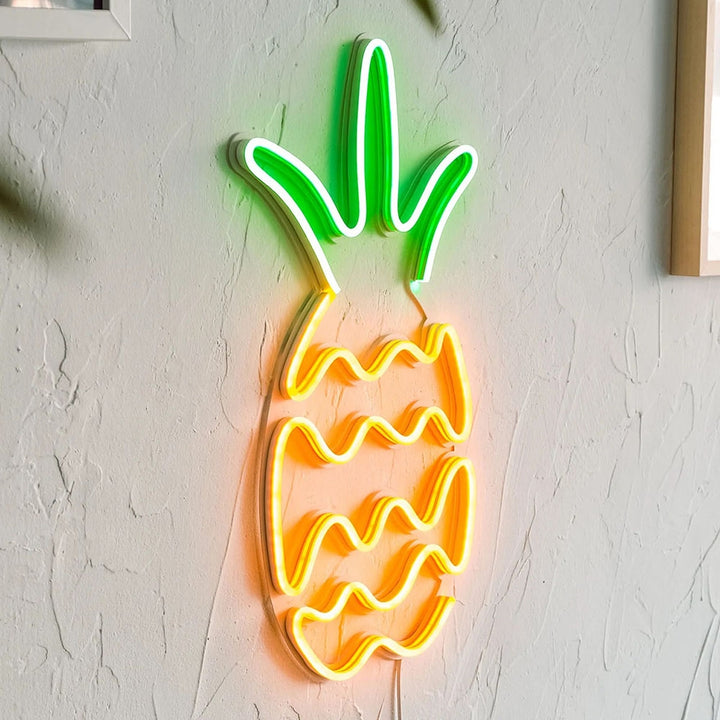 Pineapple Neon Wall Art Additional 2
