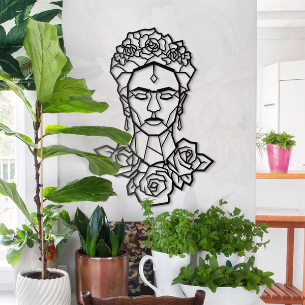 Geometric Frida Kahlo