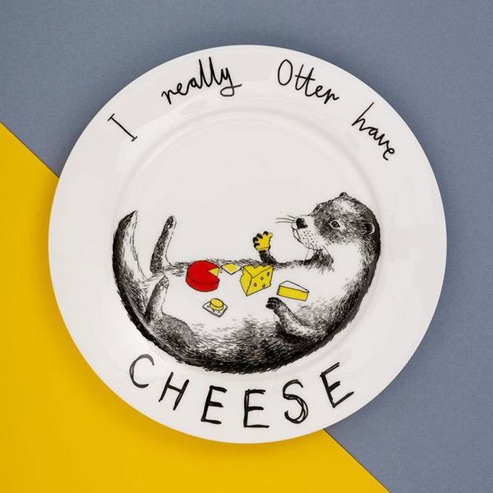 I Really Otter Have Cheese Side Plate Additional 2