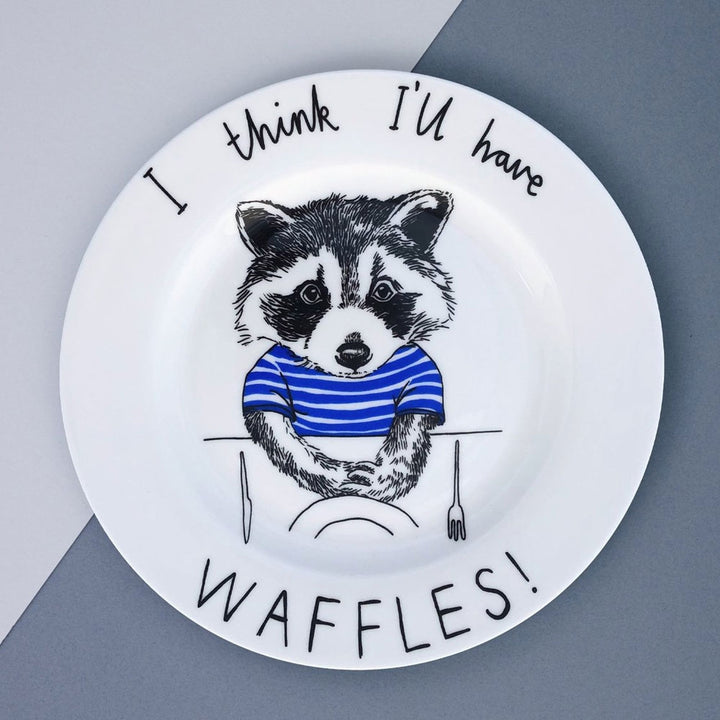 I Think I'll Have Waffles Side Plate Additional 2