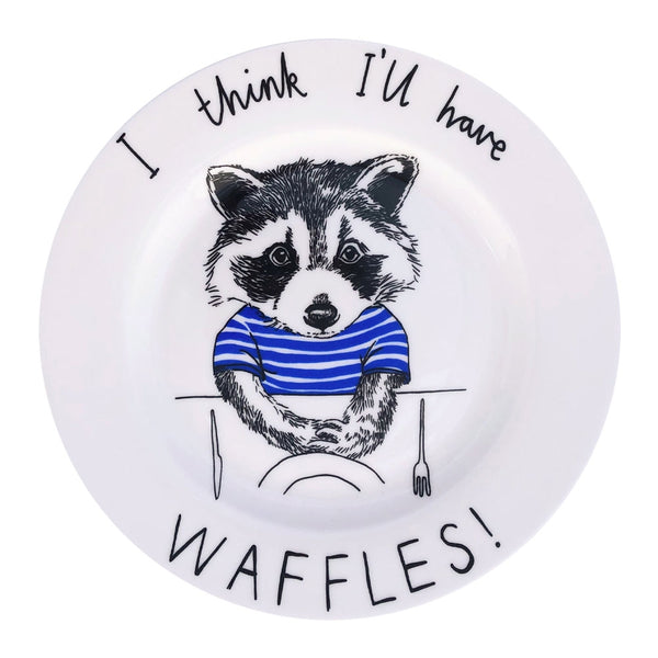 I Think I’ll Have Waffles Side Plate