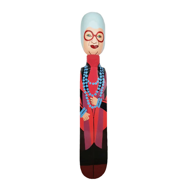 Iris Apfel Door Stopper