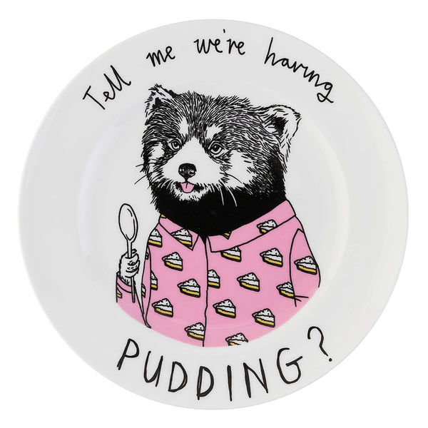 Tell Me We're Having Pudding? Side Plate