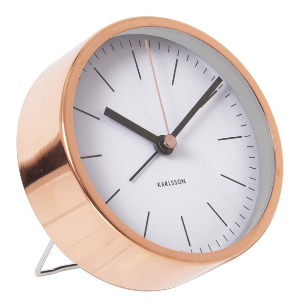Karlsson Alarm Clock Minimal - White [D] Additional 2