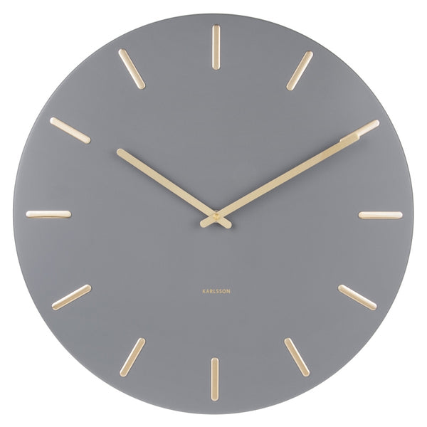 Karlsson Charm Wall Clock - Grey
