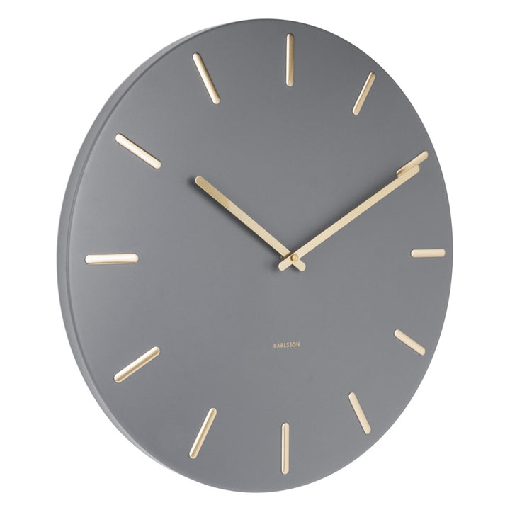 Karlsson Charm Wall Clock - Grey [D] Additional 2
