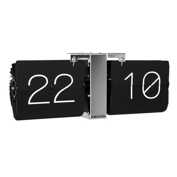 Karlsson Flip Clock Minimal - Chrome [D] Additional 2