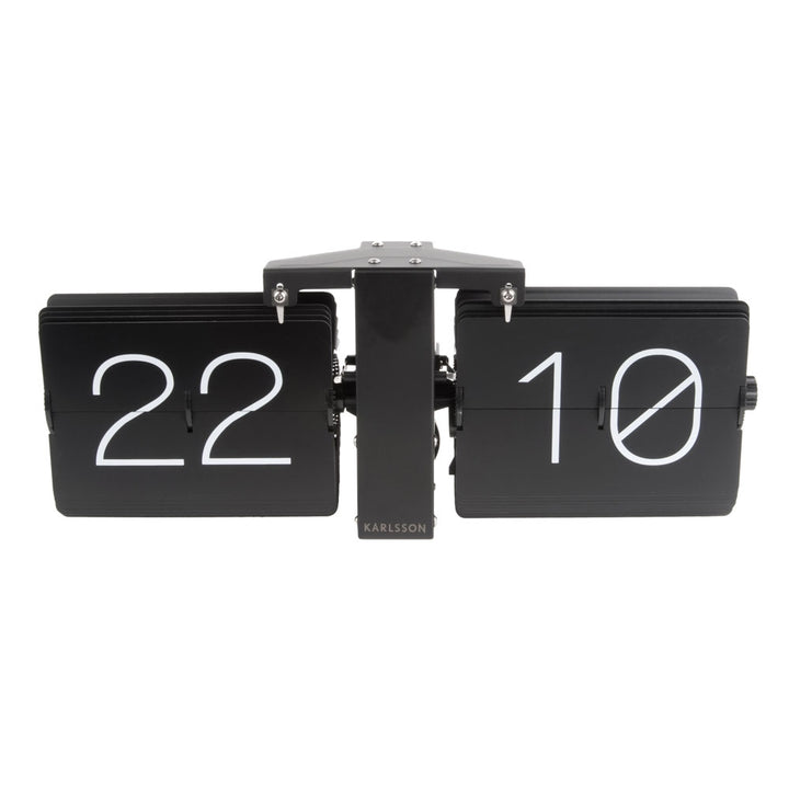 Karlsson Flip Clock Minimal - Black Additional 3