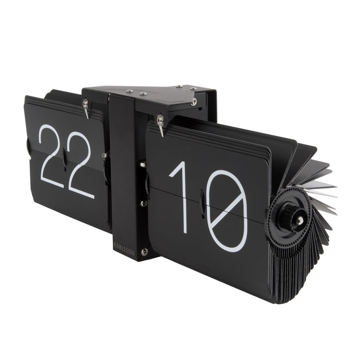Karlsson Flip Clock Minimal - Black Additional 2