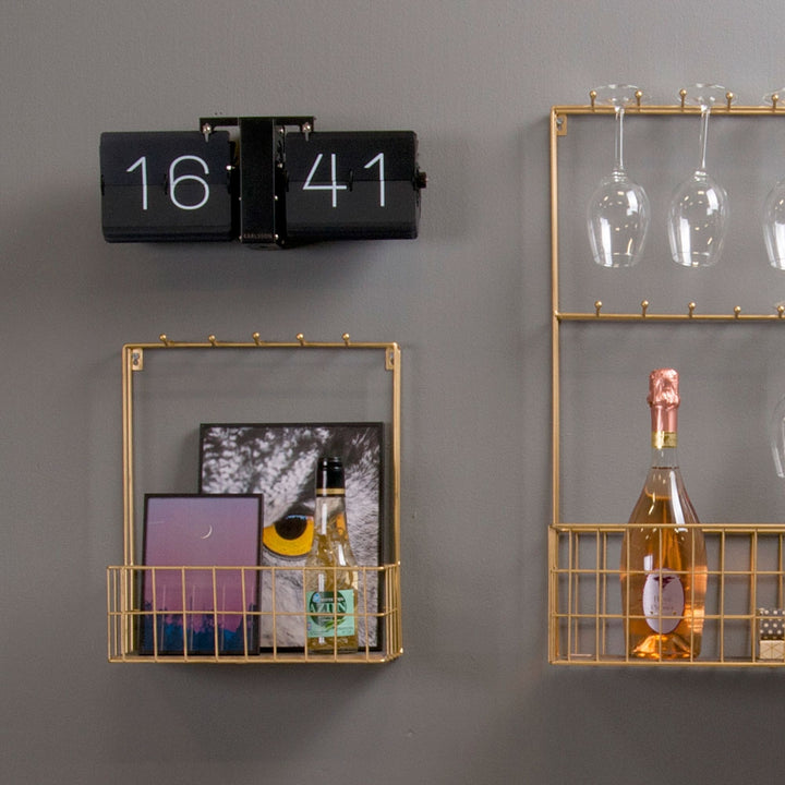 Karlsson Flip Clock Minimal - Black Additional 4