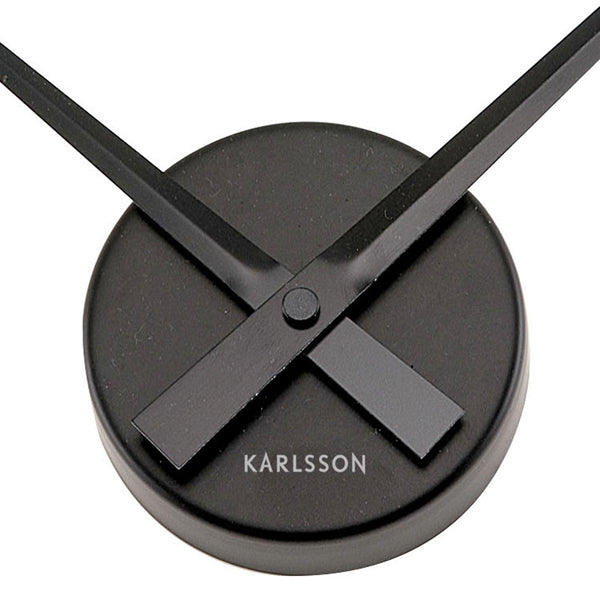 Karlsson Little Big Time Clock Mini - Black Additional 2
