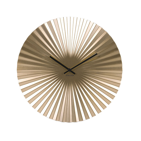 Karlsson Sensu Clock Medium - Gold