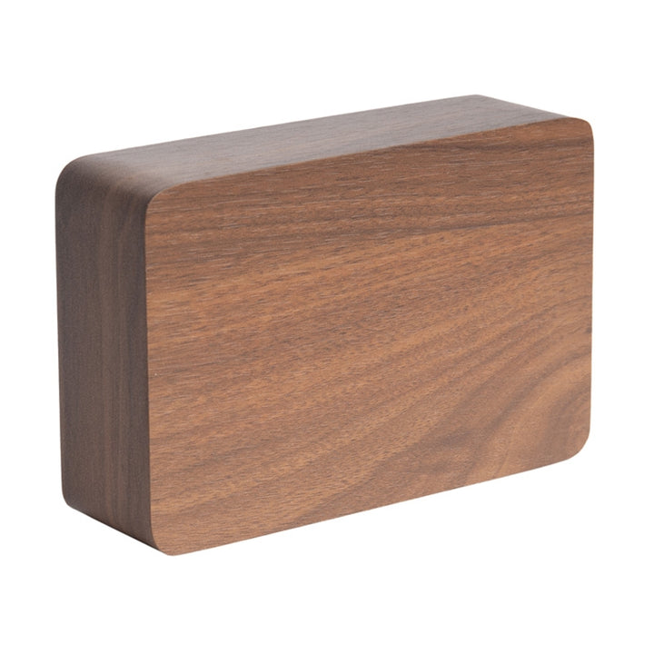 Karlsson Square LED Alarm Clock - Dark Wood [D] Additional 2