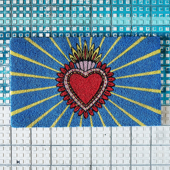 Milagro Heart Doormat [D] Additional 2