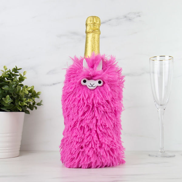 Llama Wine Bottle Cover