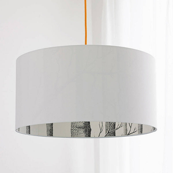 Silhouette Cotton Lampshade - Cole & Son The Woods