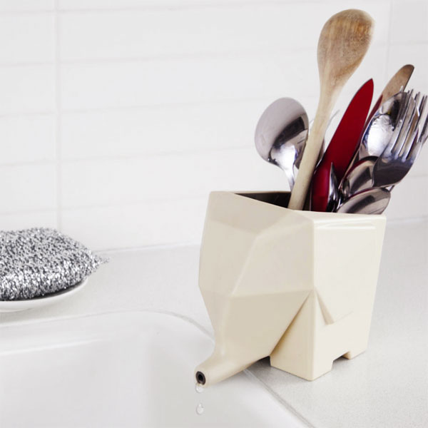 Jumbo Cutlery Drainer - Cream Additional 1