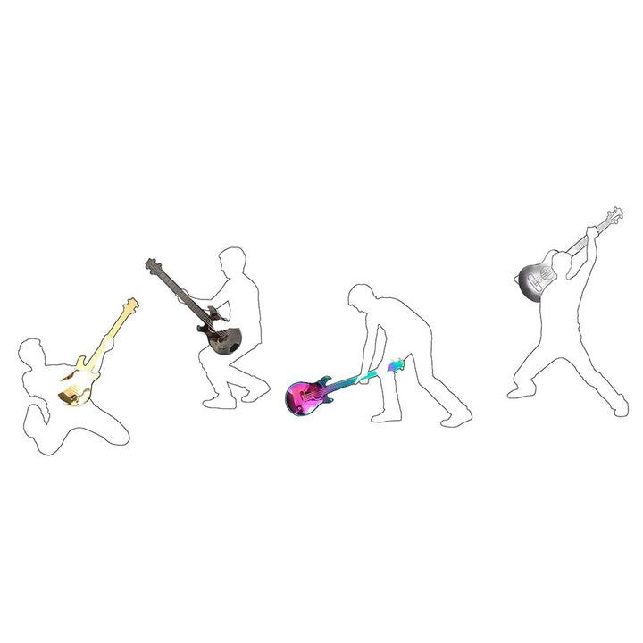 Rockin' Guitar Spoons - Set of 4 [D] Additional 3