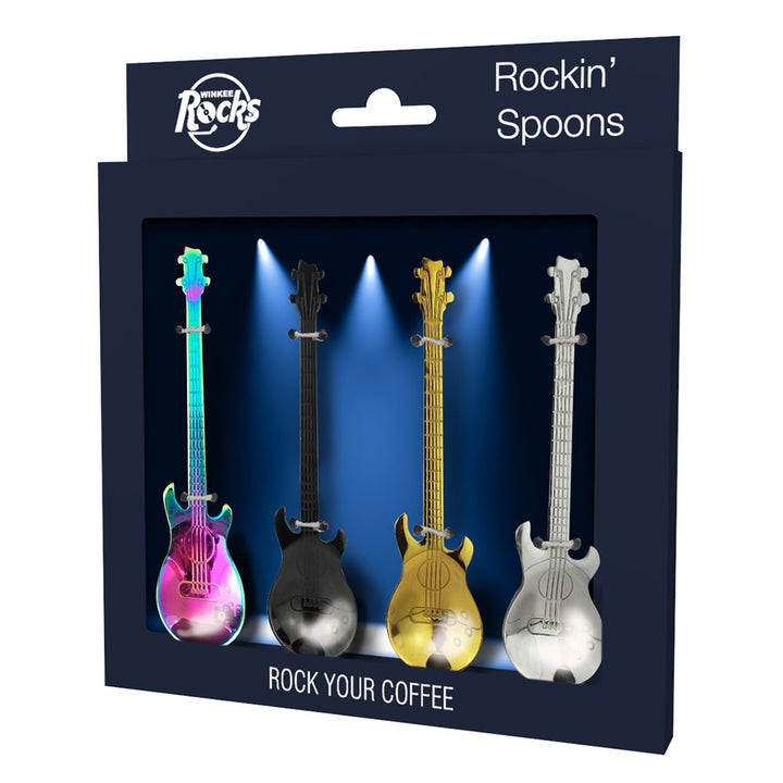 Rockin' Guitar Spoons - Set of 4 [D] Additional 2