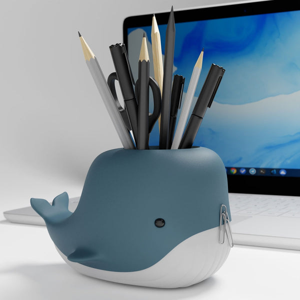 Moby Whale Desk Organiser