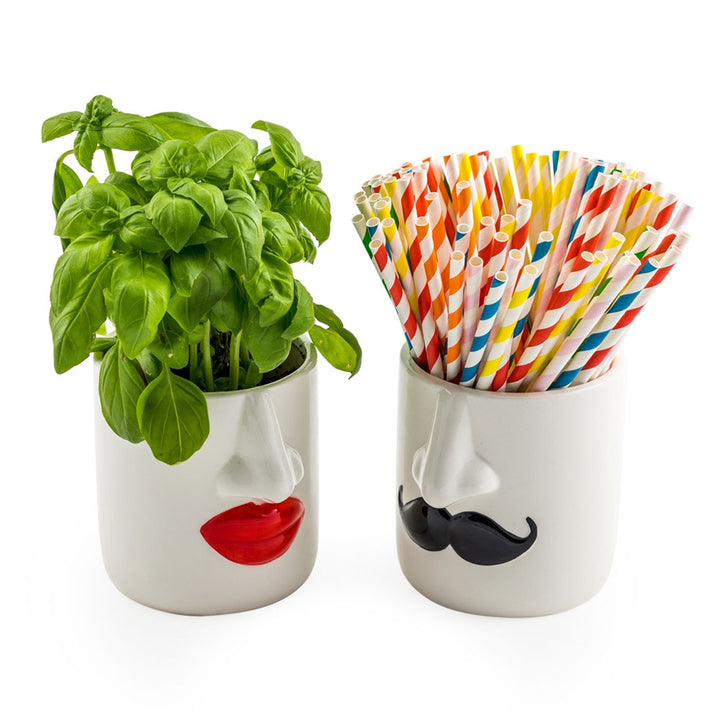 Mr & Mrs Potty Planters
