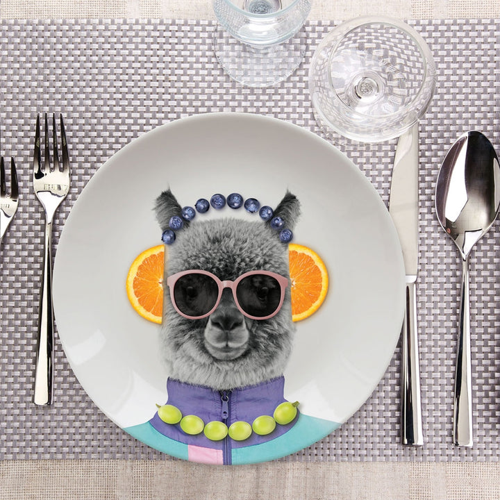 Wild Dining Plate - Alpaca Additional 2