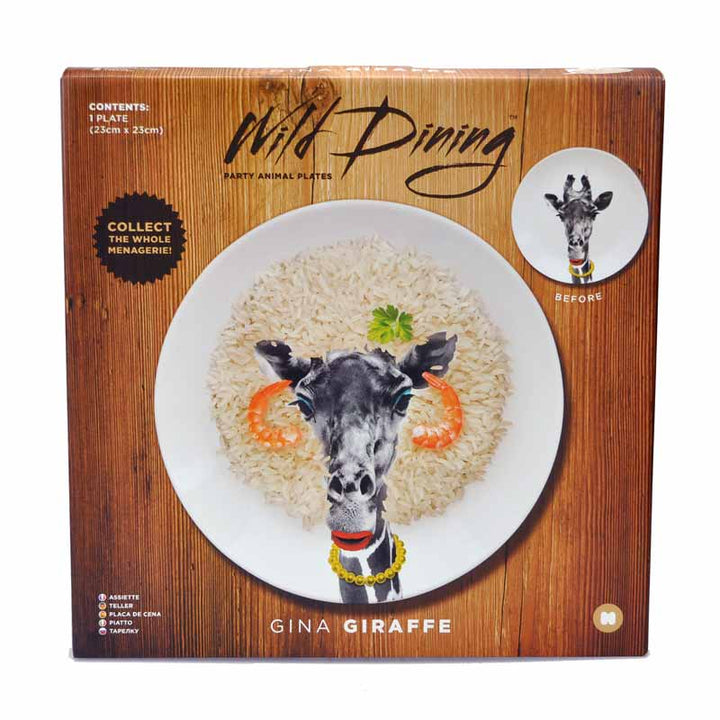 Wild Dining Plate - Giraffe Additional 4