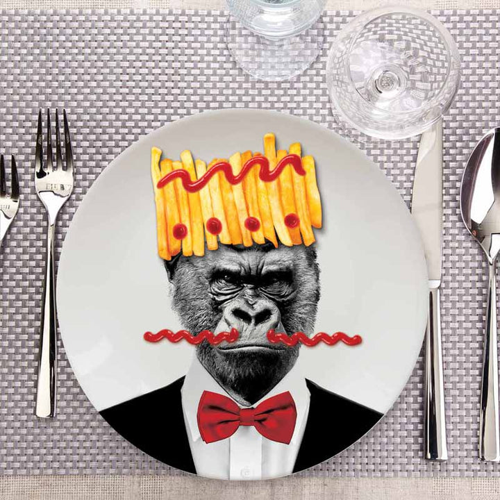 Wild Dining Plate - Gorilla Additional 4