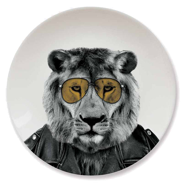 Wild Dining Plate - Lion