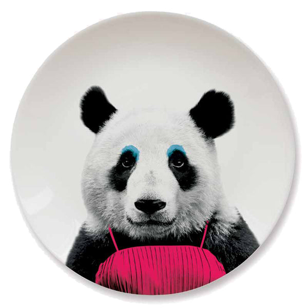 Wild Dining Plate - Panda