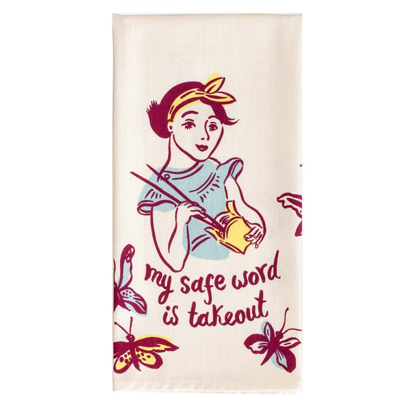 My Safe Word is Takeout Tea Towel