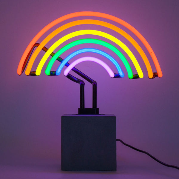 Neon Rainbow Table Lamp