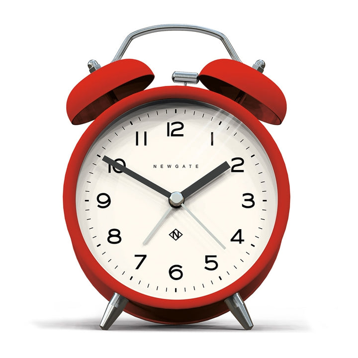 Newgate Charlie Bell Echo Alarm Clock - Red [D] Additional 2